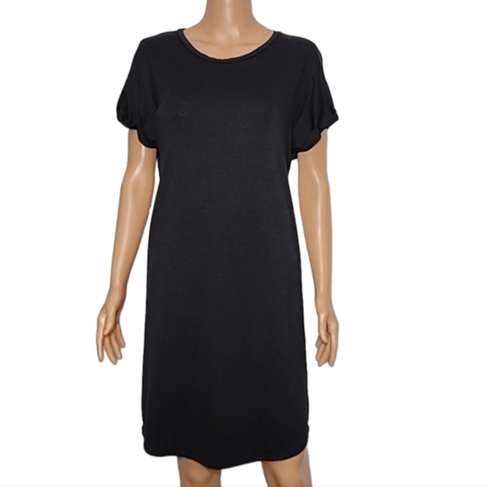 Antistar Black T-shirt Dress Short sleeve Size‎ M Medium NWT